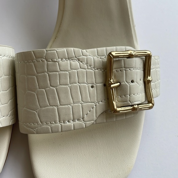 Oasis Society Block Heel Sandal white size 8 - Picture 7 of 7